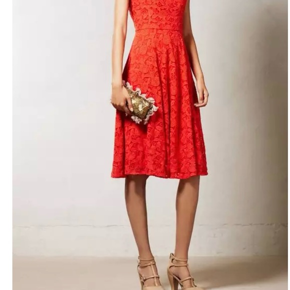 Updated with measurements.
Anthropologie Roseland Dress size 4 - Picture 3 of 16